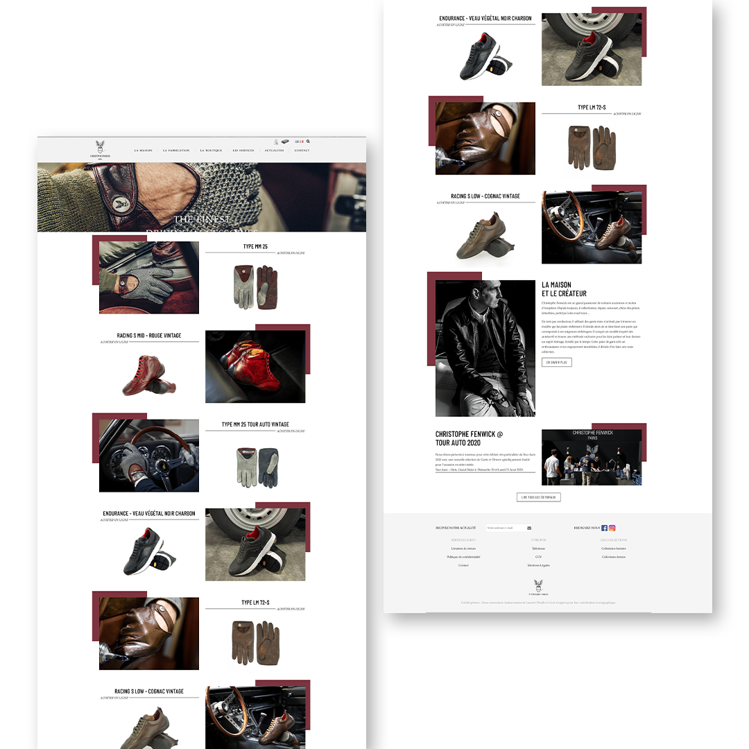 références mockup